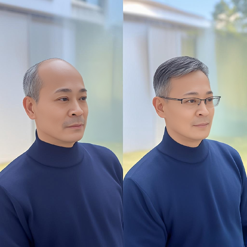 南阳假发订制：用私人订制美学，重塑你的自信人生